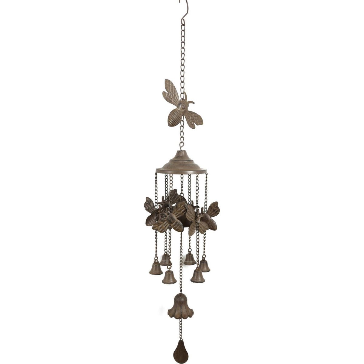 85cm Cast Iron Bee Wind Chime - Oldboy&