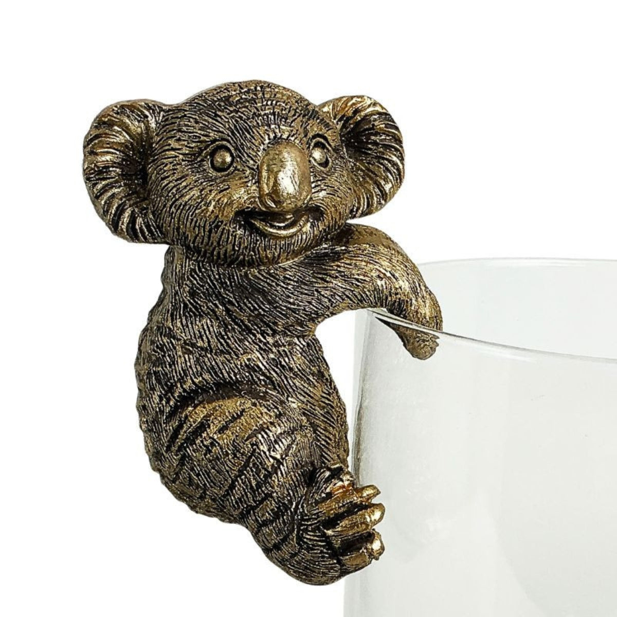 Polyresin Koala Pot Hanger 9cm | Australian Animal Pot Décor
