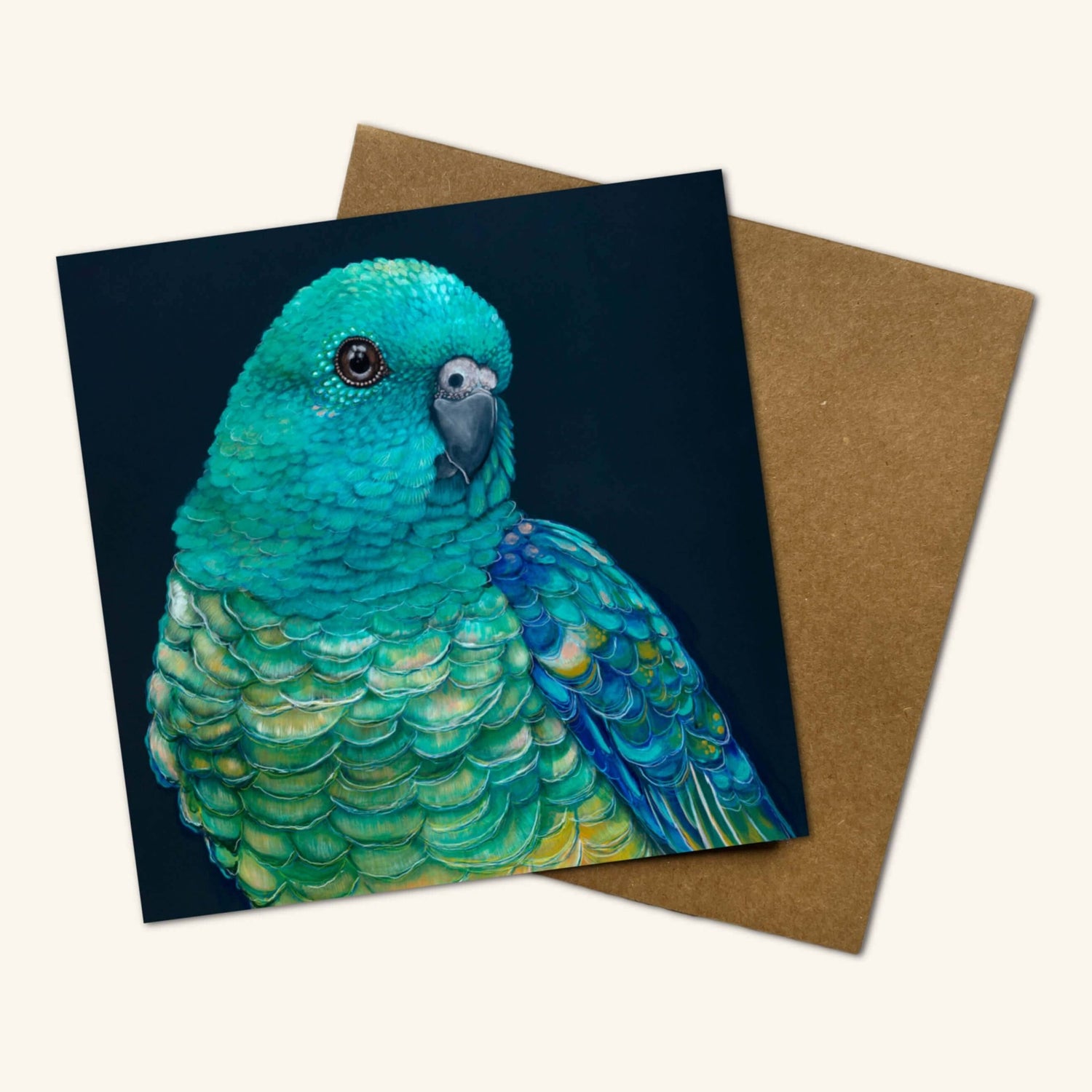 Banjo the Red Rumped Parrot Greeting Card - Oldboy&
