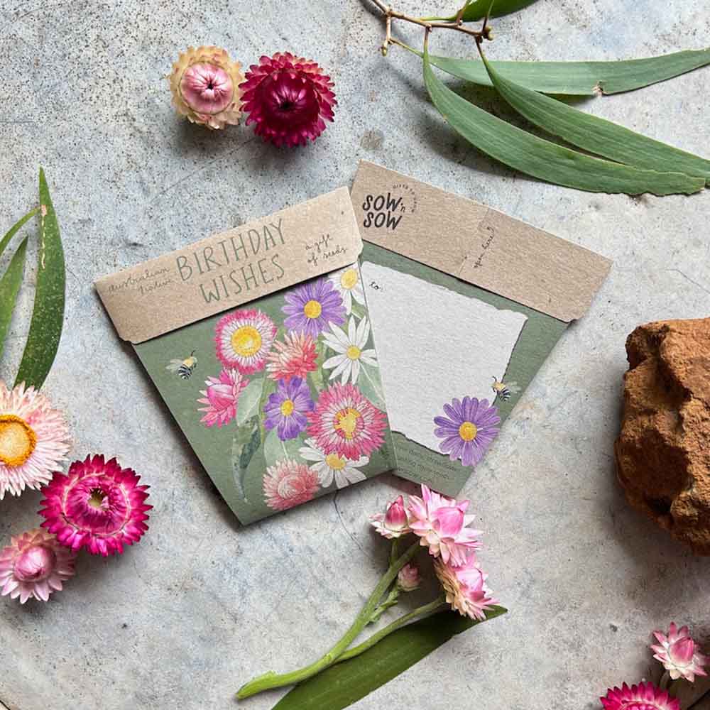 Birthday Wishes Gift of Seeds (Australia Only) - Oldboy&