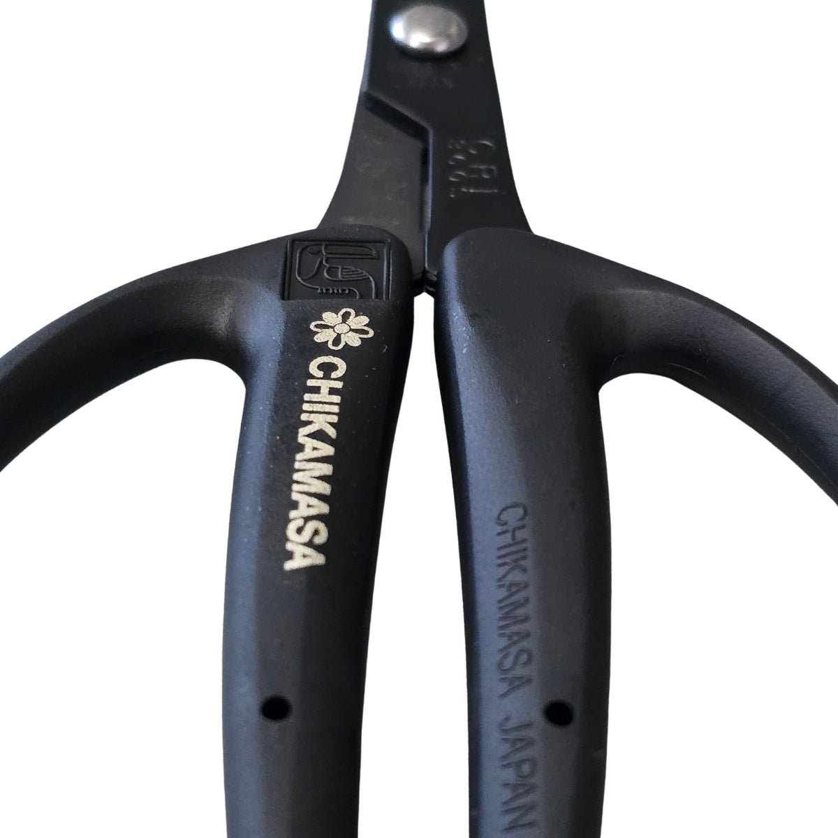 Chikamasa CRI-360SFBK Florist Scissors | Black | GT434B - Oldboy&