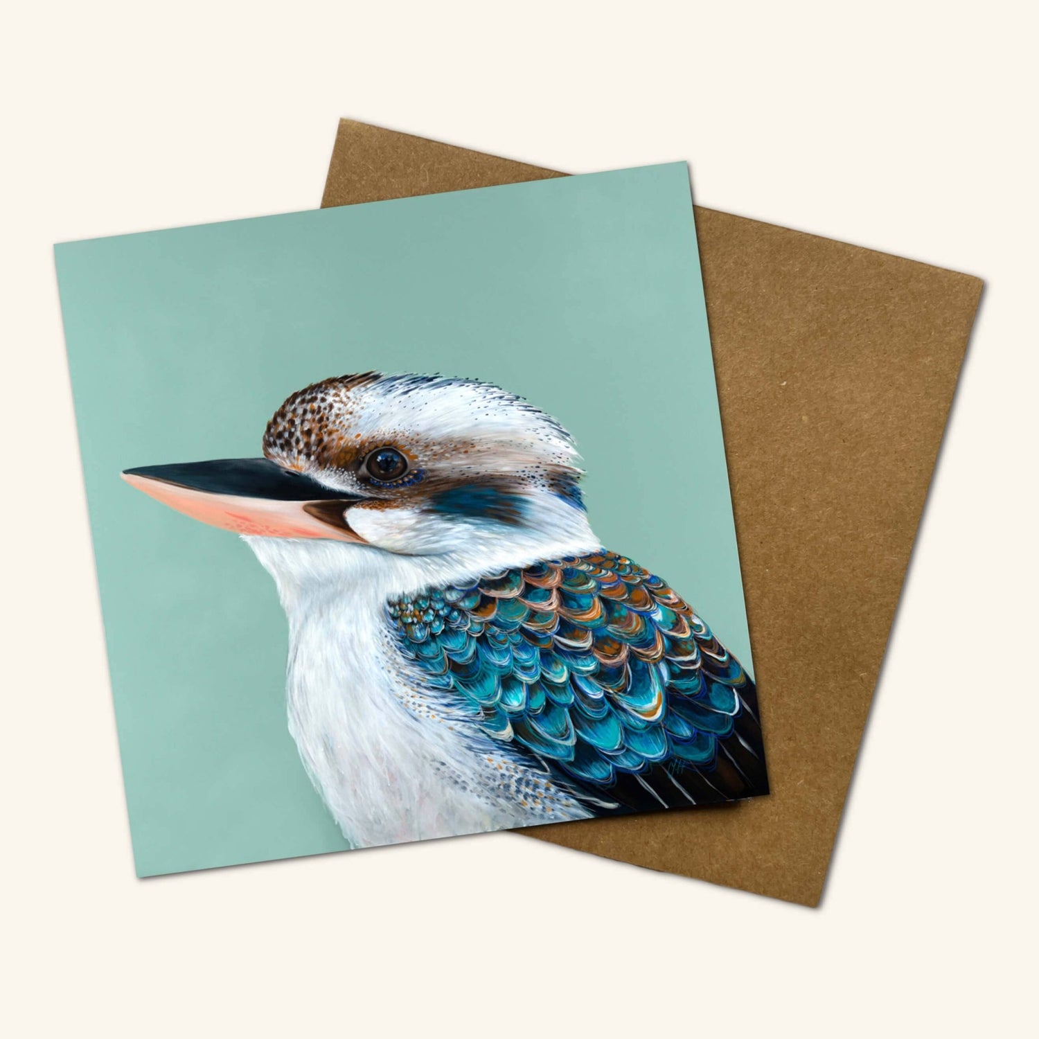 Clifford the Kookaburra Greeting Card - Oldboy&