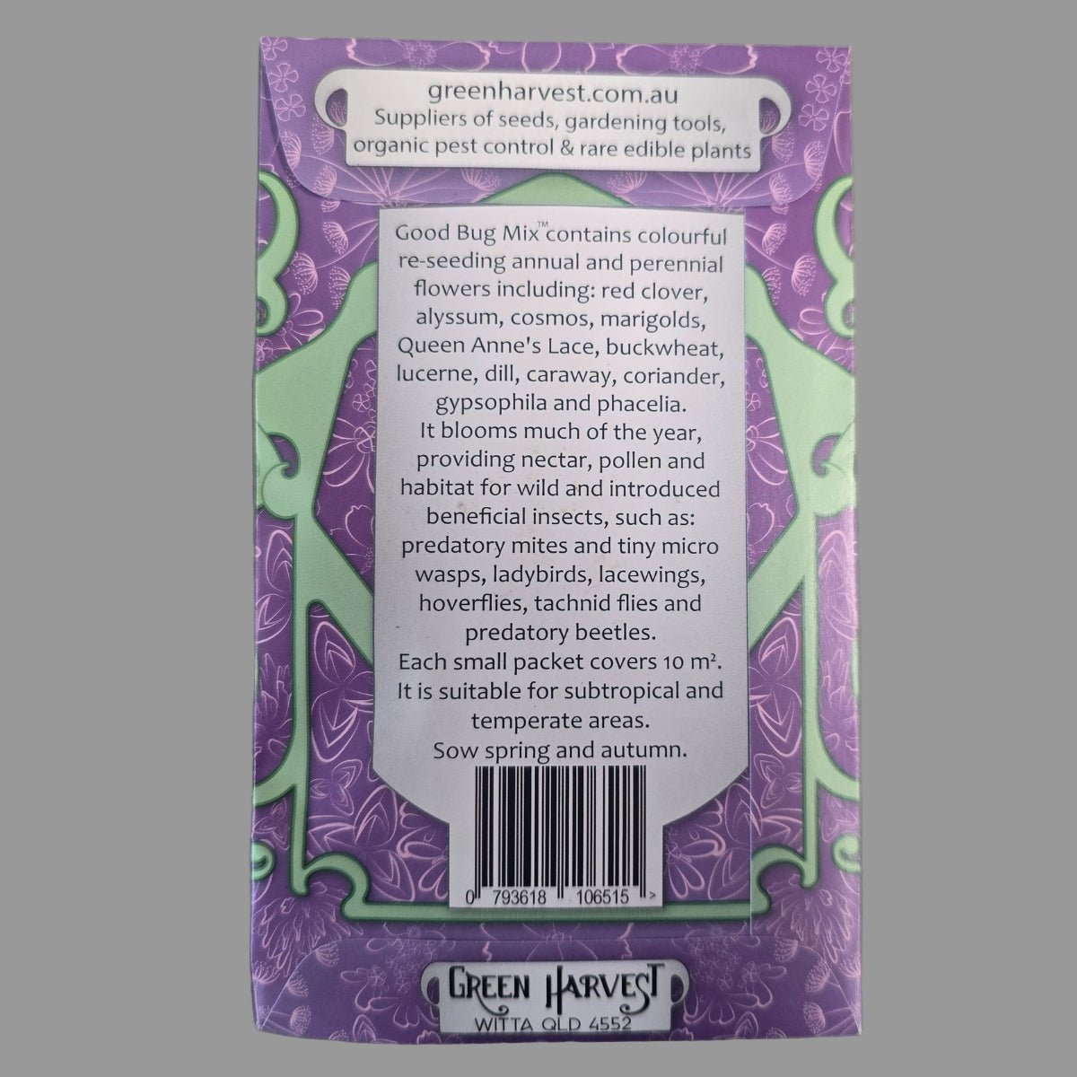 Good Bug Mix – Beneficial Insect & Pollinator Attracting Seed Mix | Green Harvest - Oldboy&