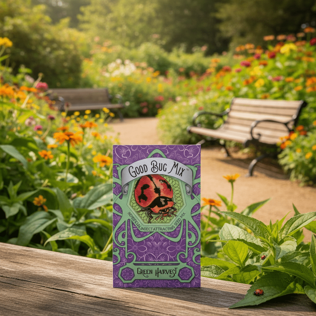 Good Bug Mix – Beneficial Insect & Pollinator Attracting Seed Mix | Green Harvest - Oldboy&