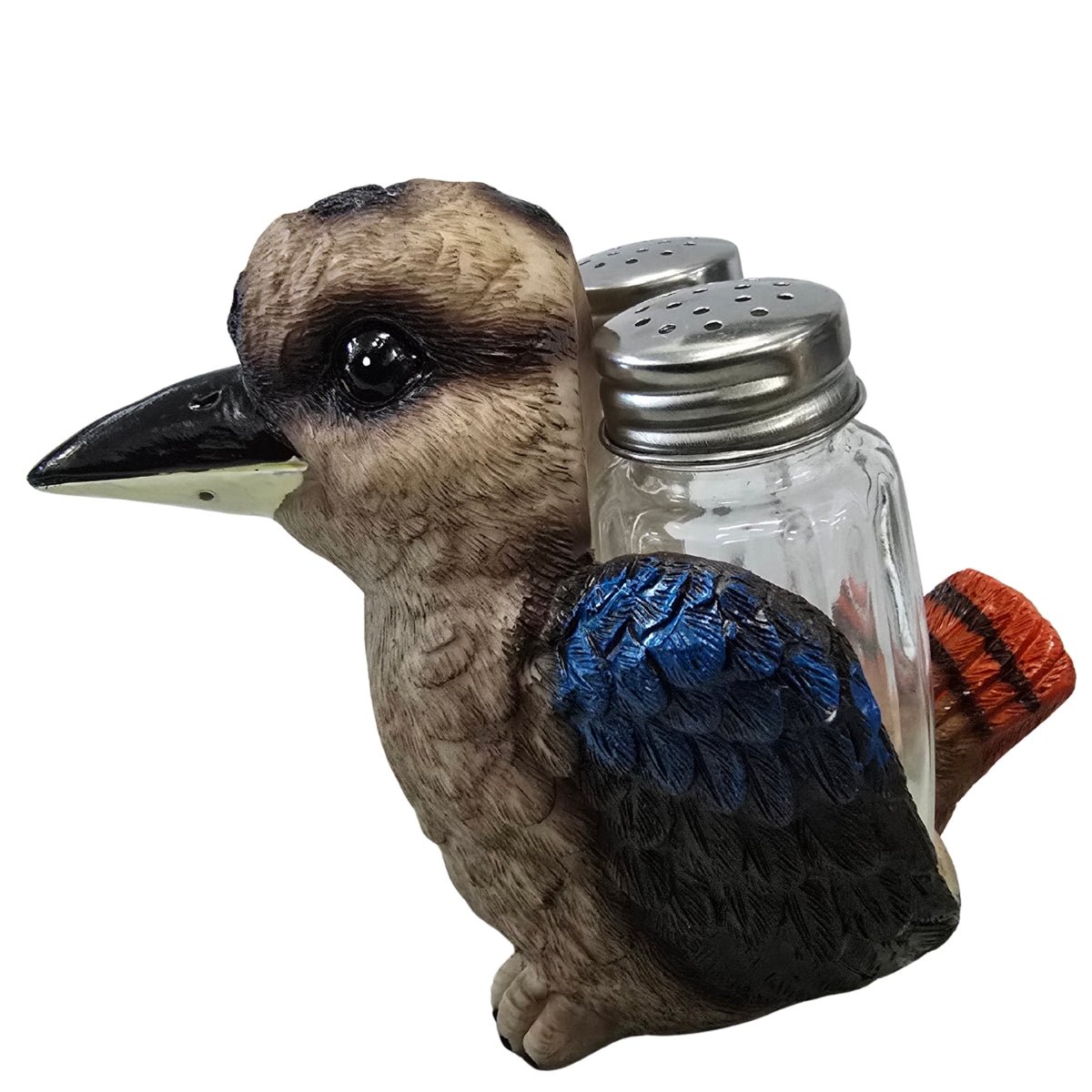 Kookaburra Salt & Pepper Shakers – 12cm - Oldboy&