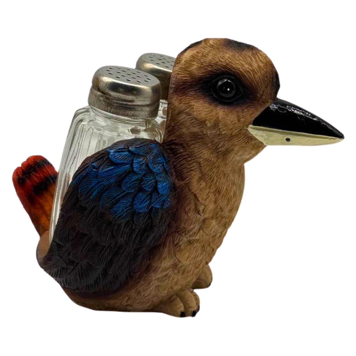 Kookaburra Salt & Pepper Shakers – 12cm - Oldboy&