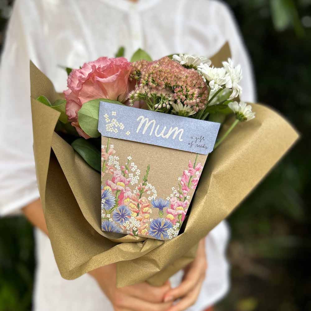 Mum Gift of Seeds – Blooming Posy of Love 💐🌿 - Oldboy&
