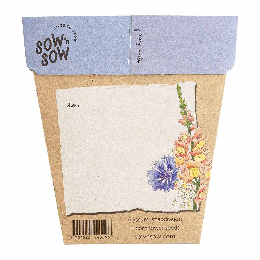 Mum Gift of Seeds – Blooming Posy of Love 💐🌿 - Oldboy&