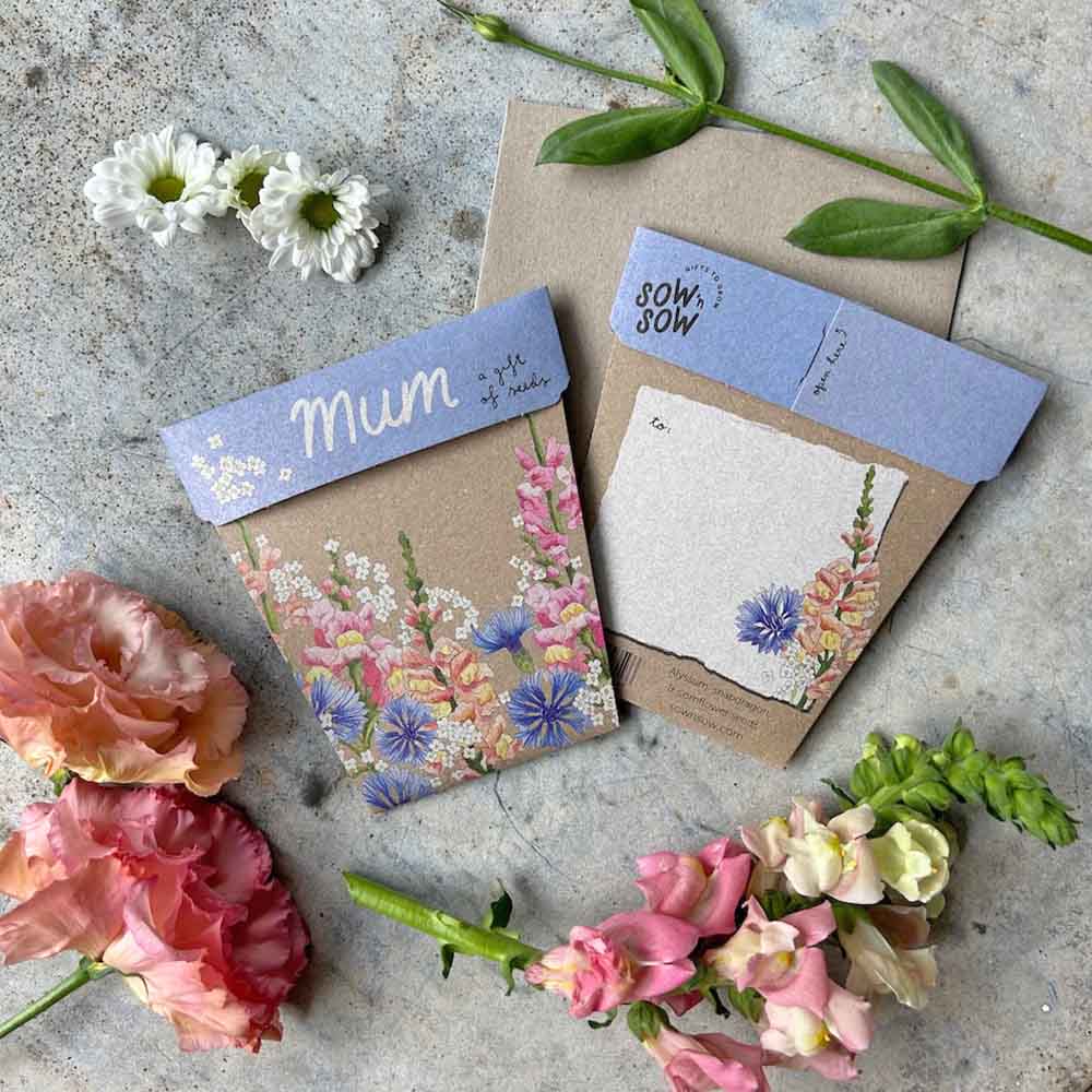 Mum Gift of Seeds – Blooming Posy of Love 💐🌿 - Oldboy&