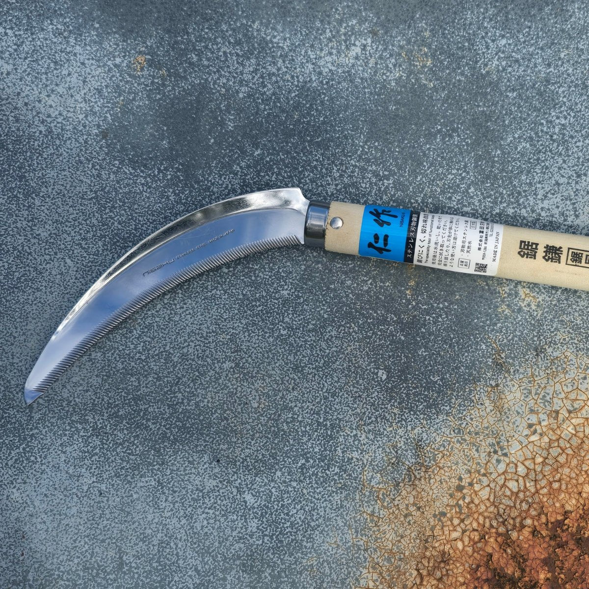 Nisaku Nokome Toothed Sickle - Nisaku 150 - Oldboy&