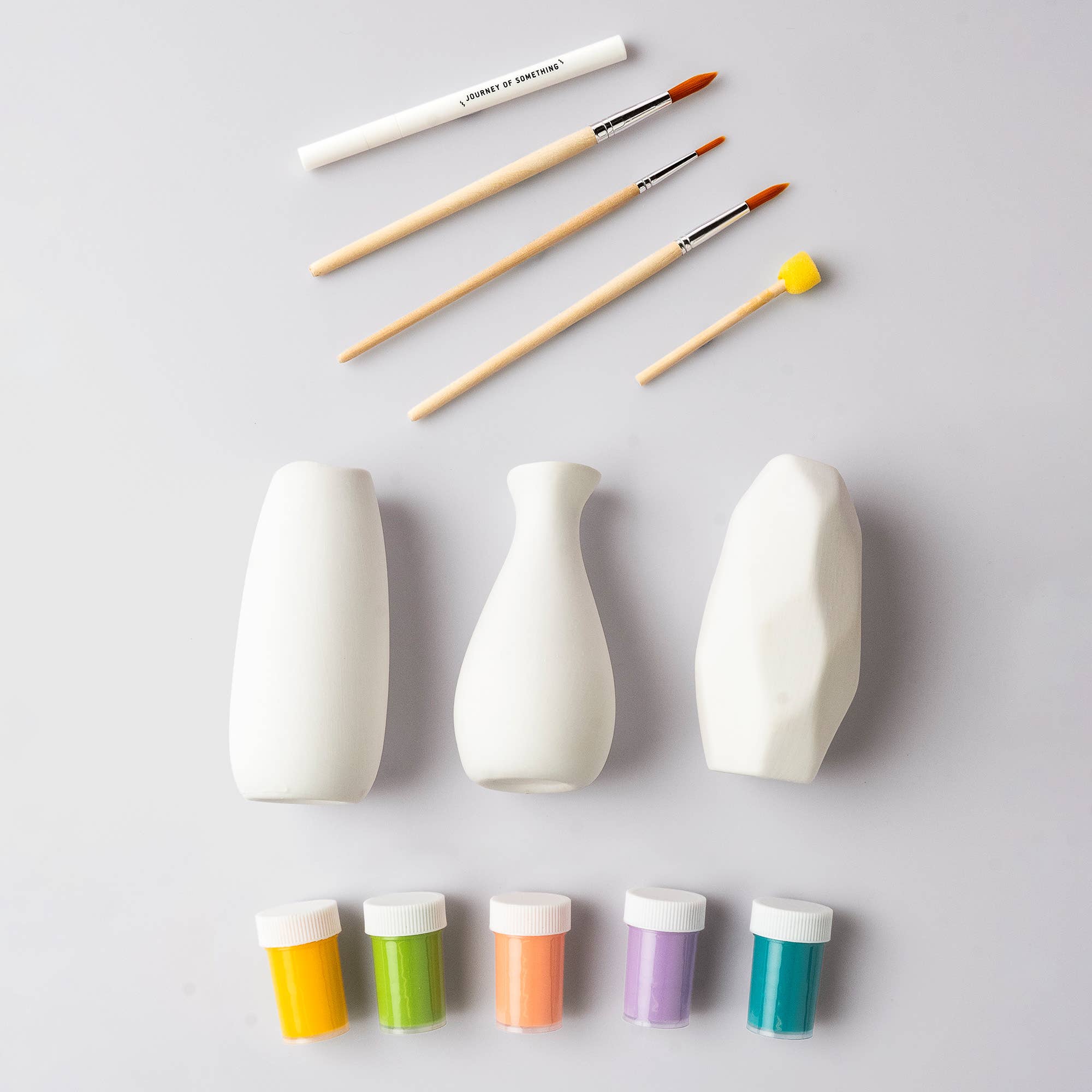 Paint Your Own Vases - DIY Ceramic Vase Painting Kit - Oldboy&
