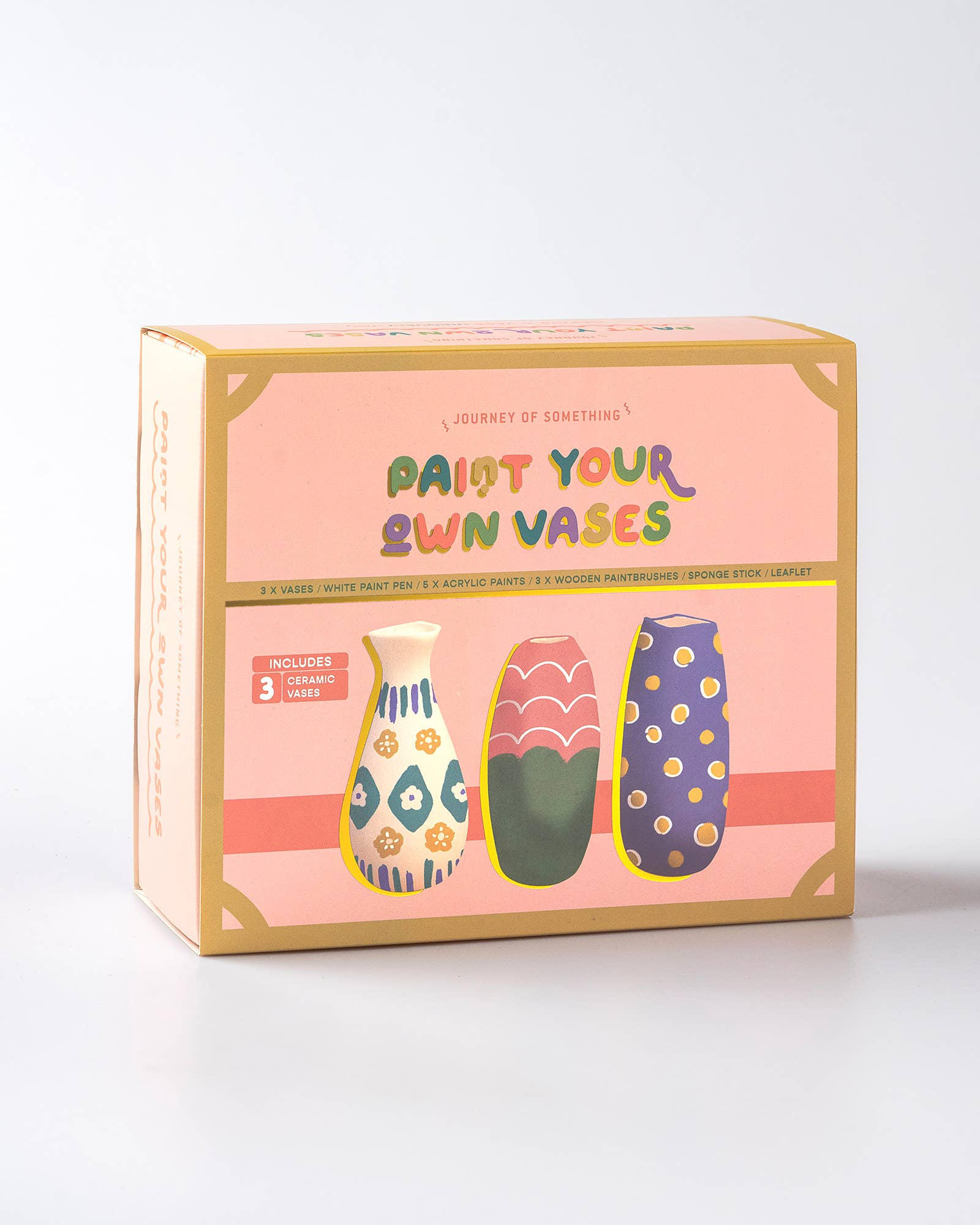 Paint Your Own Vases - DIY Ceramic Vase Painting Kit - Oldboy&