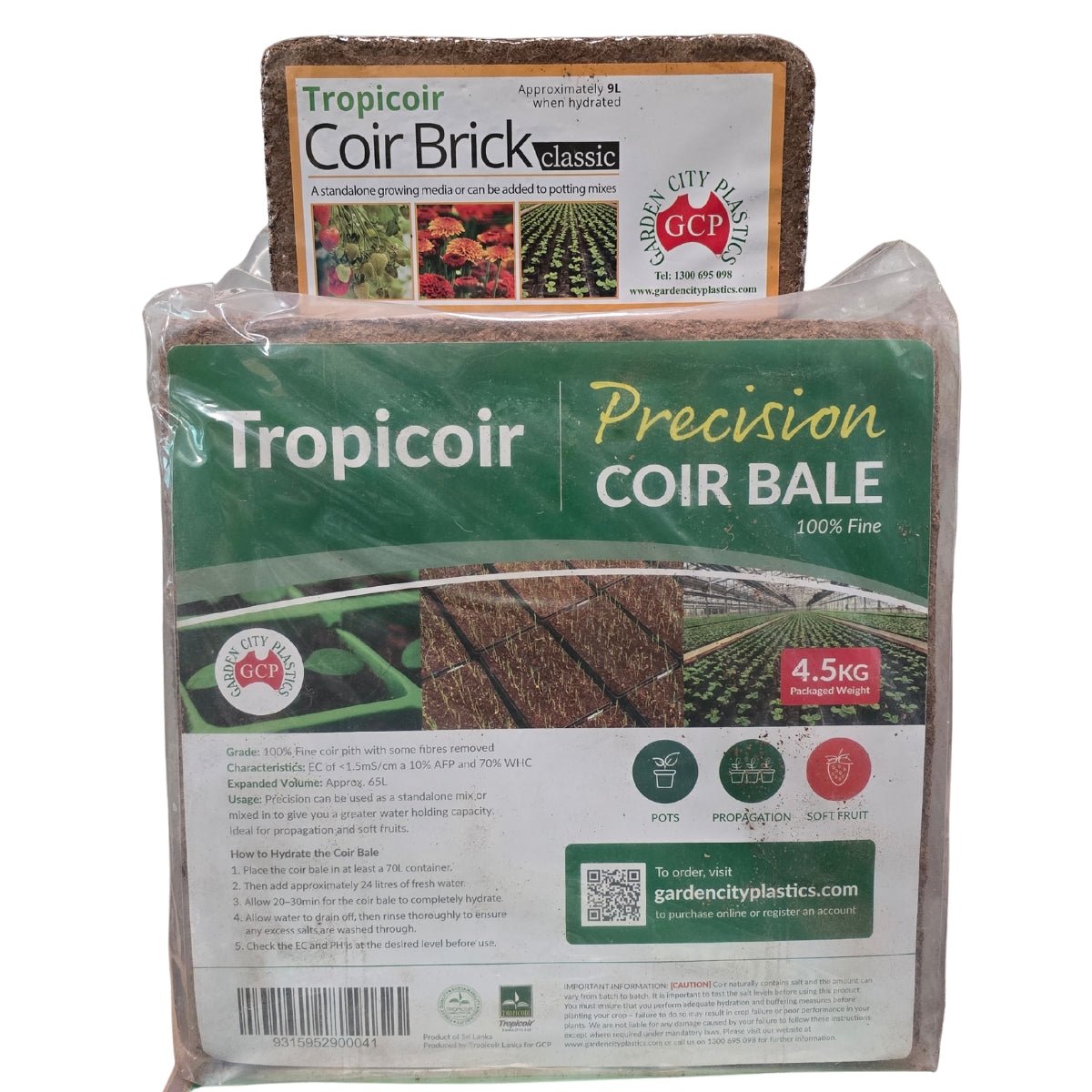 Palm Peat Compressed Coir Growing Medium | Organic Coir Blocks - Oldboy&