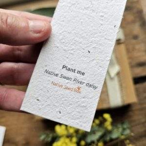 Plantable Aussie Bird Gift Tags – Set of 12 Eco Seed Tags with Native Flower Seeds - Oldboy&