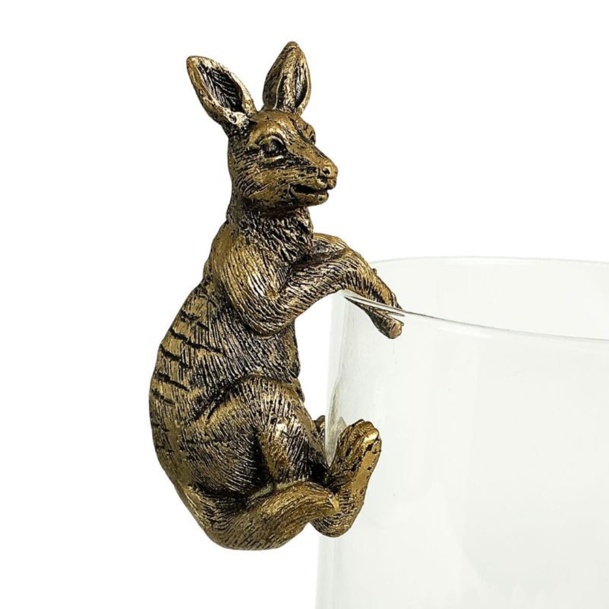 Polyresin Kangaroo Pot Hanger 10cm | Australian Animal Planter Decoration - Oldboy&