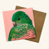 Queenie the King Parrot Greeting Card - Oldboy&