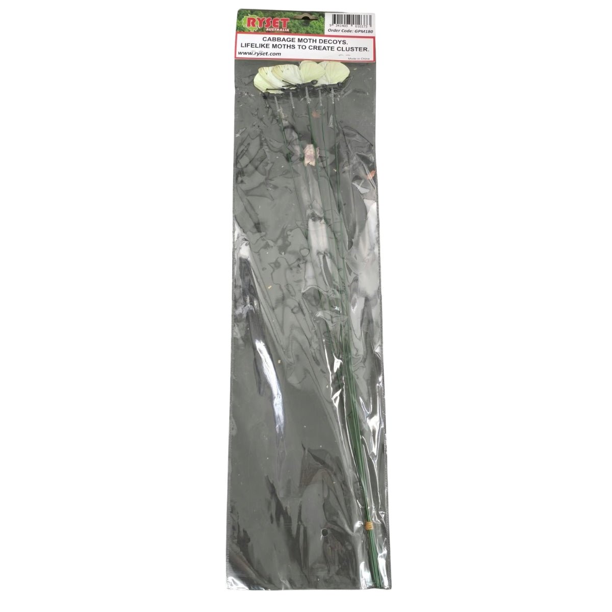 Ryset Cabbage Moth Decoys – Pack of 6 | Brassica Pest Deterrent - Oldboy&