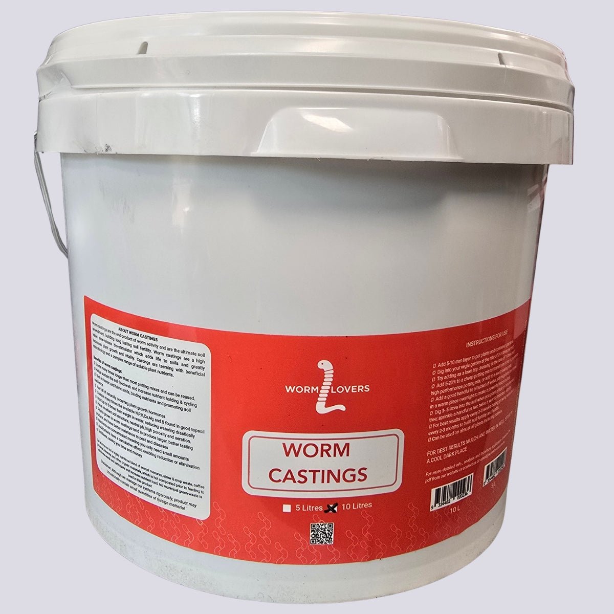 Worm Castings 10L | Biological Soil Amendment | GDF605 - Oldboy&