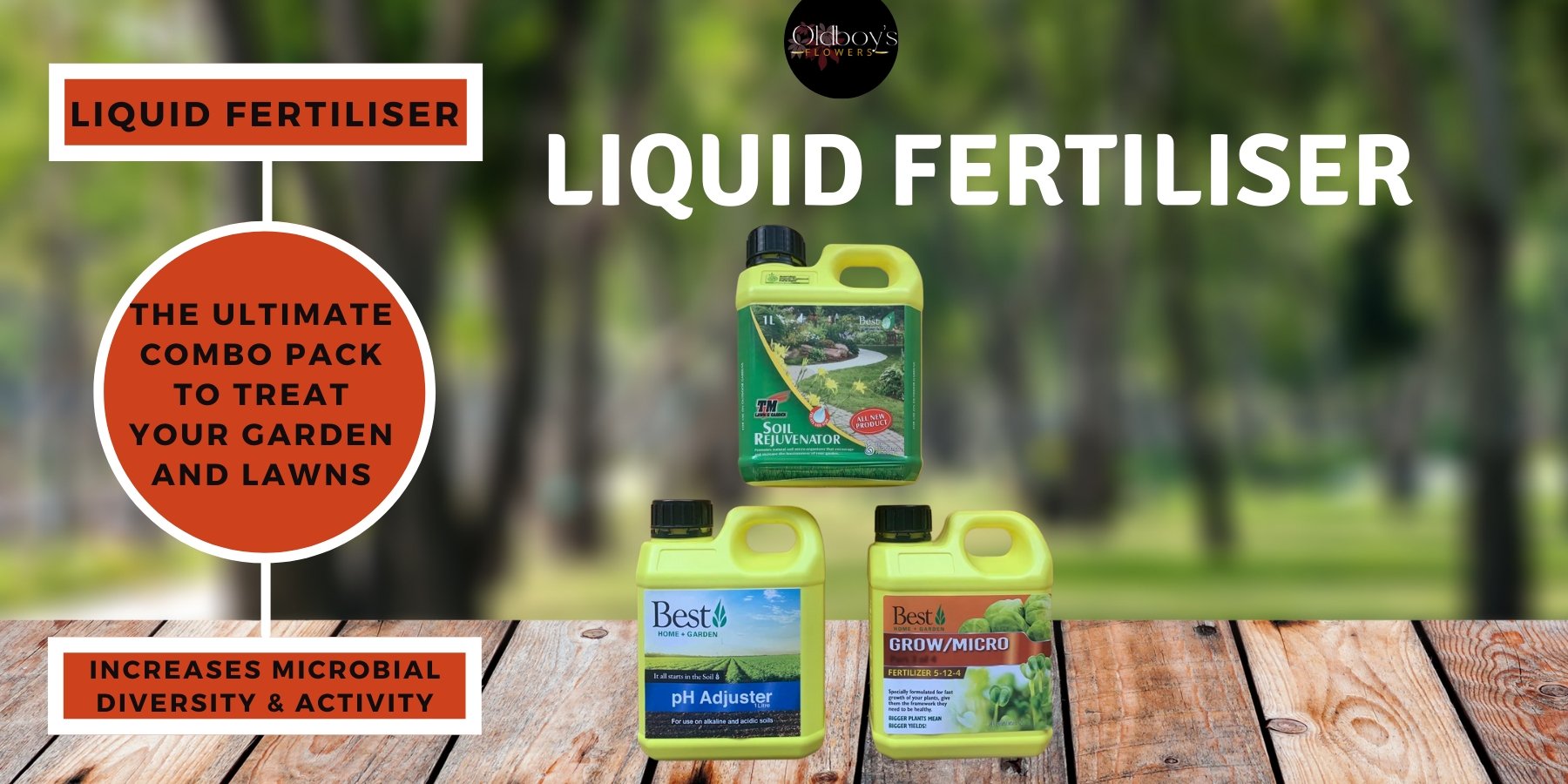 Liquid Fertiliser | Oldboy's Flowers