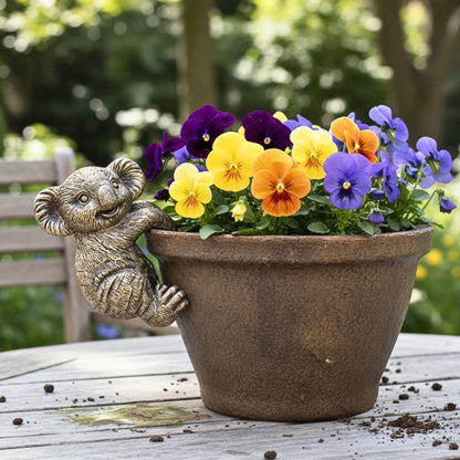 Polyresin Koala Pot Hanger 9cm | Australian Animal Pot Décor