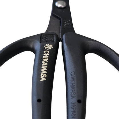 Chikamasa CRI-360SFBK Florist Scissors | Black | GT434B