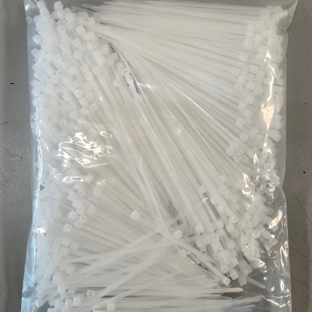 Ryset White Cable Ties 100mm | Bulk Pack of 1000 | GT745