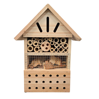Medium Insect Hotel – FSC Natural Pine Beneficial Bug House