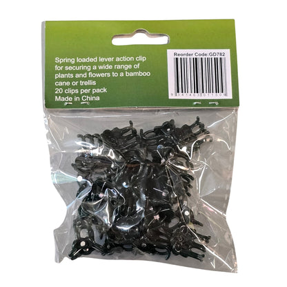 Ryset Orchid Butterfly Clips Pack of 20 | GD782