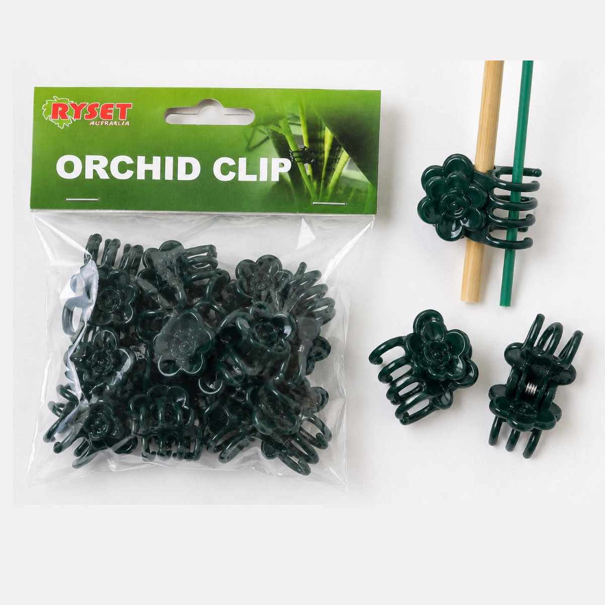 Ryset Orchid Butterfly Clips Pack of 20 | GD782