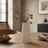 20cm Rippled Vase Camel Colour - Oldboy&