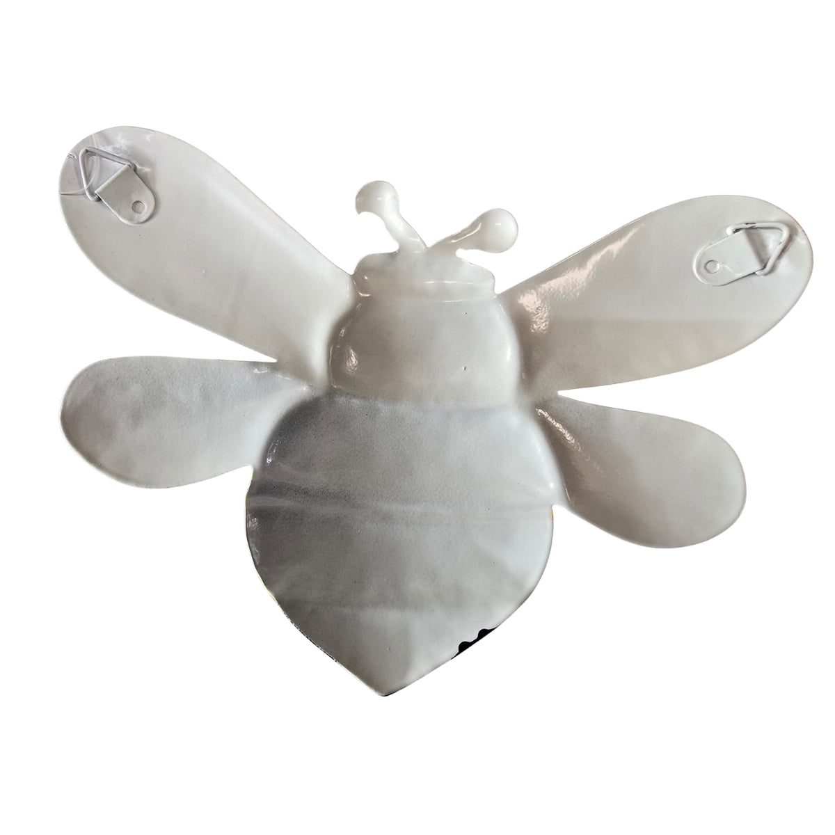 3D Metal Bee Wall Art Set of 3 | 17cm Garden &amp; Fence Décor
