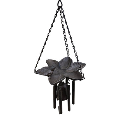 48cm Cast Iron Bird Feeder Chime With Bell - Oldboy&