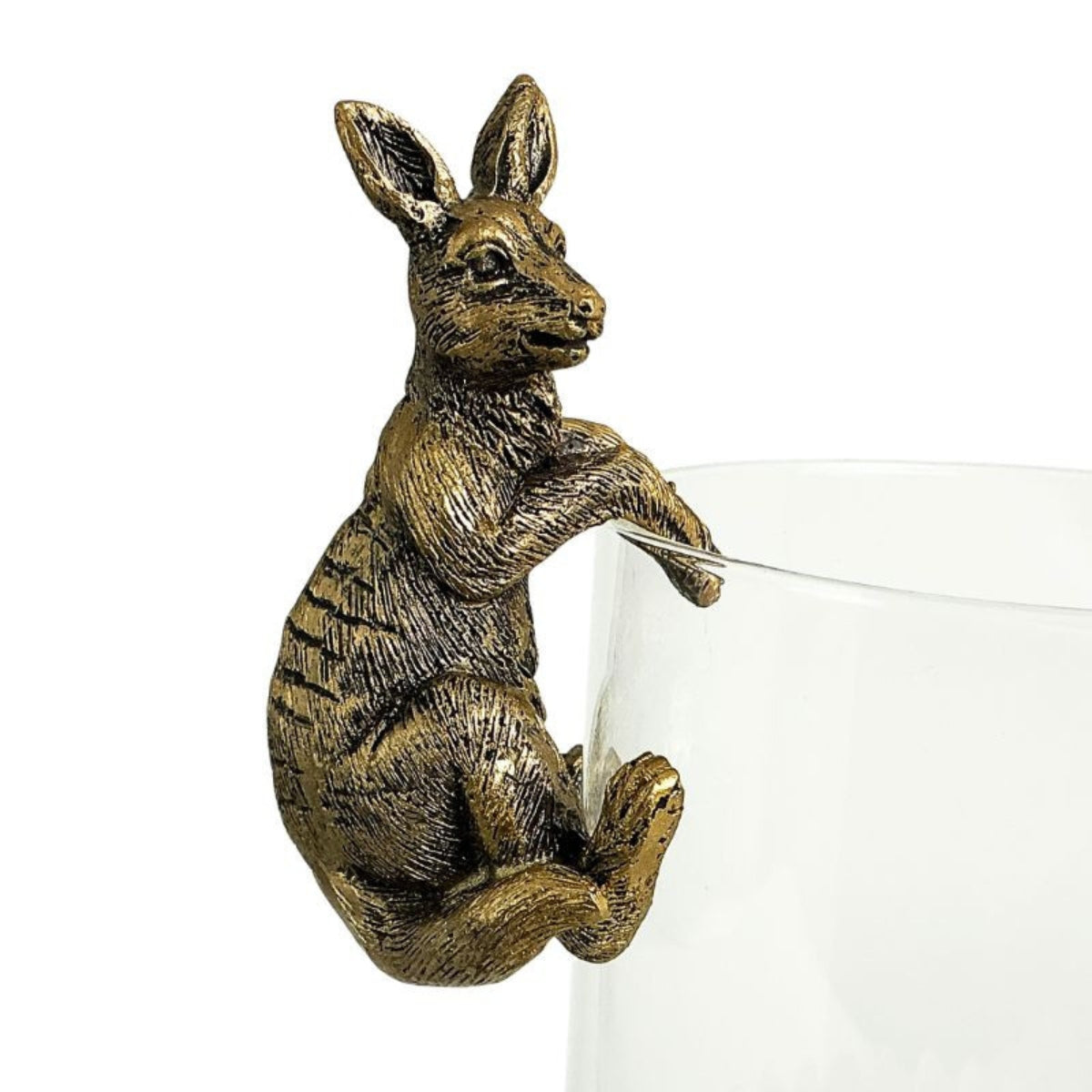 Polyresin Kangaroo Pot Hanger 10cm | Australian Animal Planter Decoration