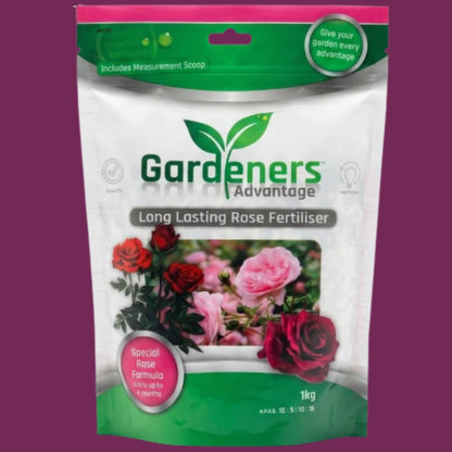 Gardeners Advantage Long Lasting Rose Fertiliser 1kg