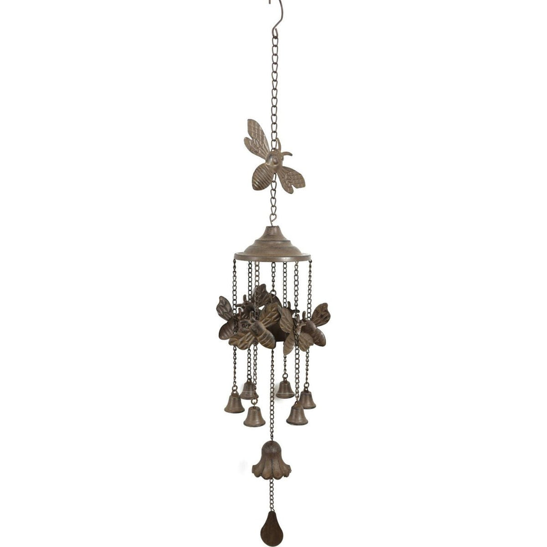85cm Cast Iron Bee Wind Chime - Oldboy&