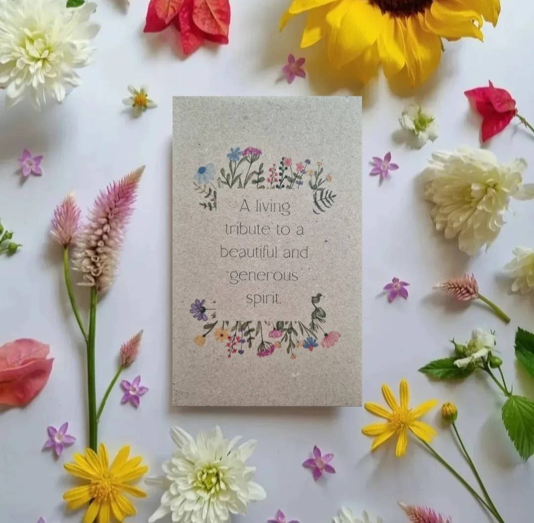 A Living Tribute - Wildflower Seeds - Oldboy&