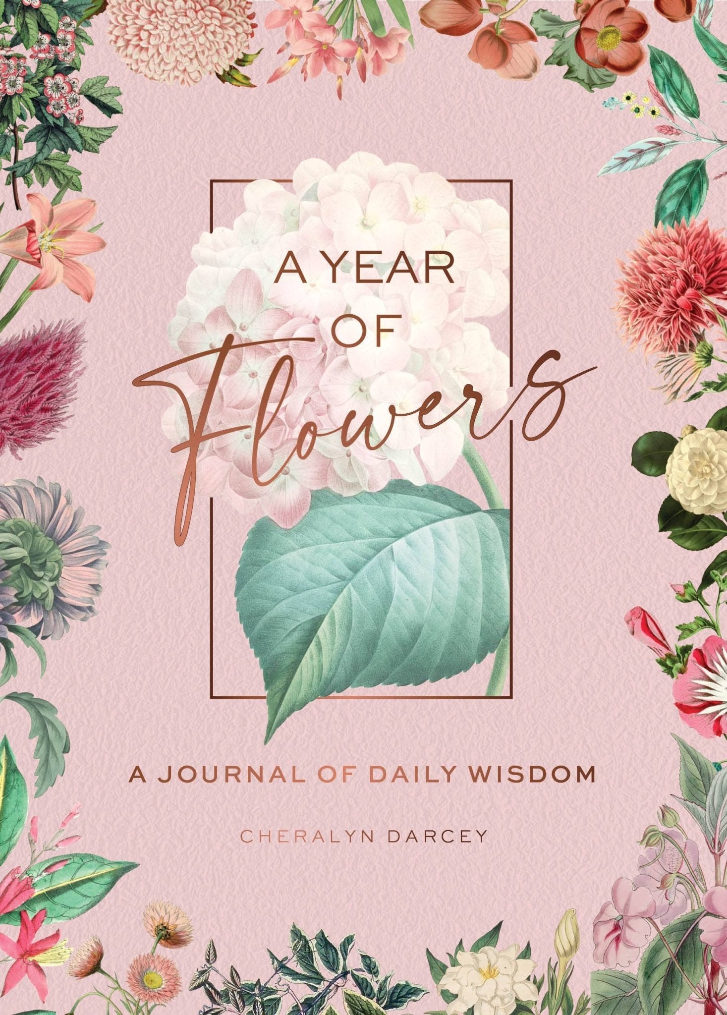 A Year of Flowers: A Journal of Daily Wisdom - Oldboy&