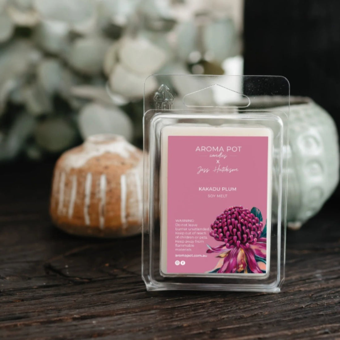 Aroma Pot Soy Melt – Kakadu Plum | Fruity &amp; Exotic Home Fragrance - Oldboy&