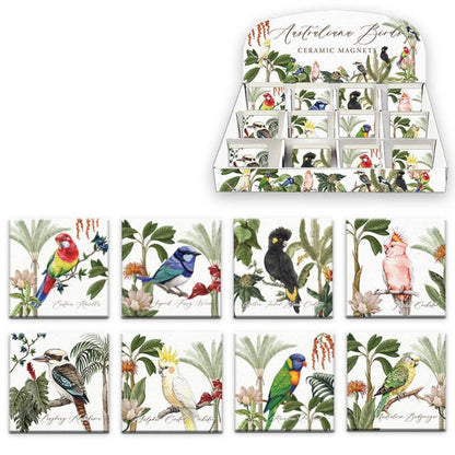 Australian Bird Magnet – 8cm Assorted Designs - Oldboy&