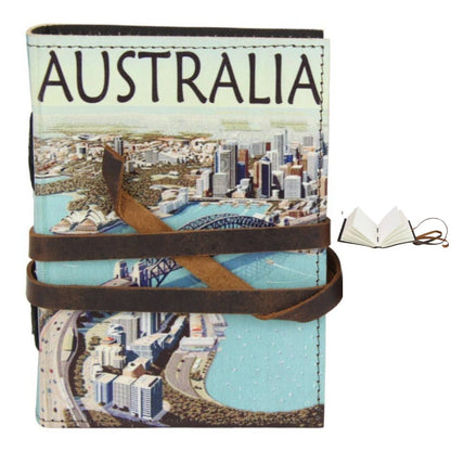 Australian Wanderer Leather Journal – 15 x 11cm - Oldboy&