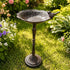 Bronze Robin Cast Iron Birdbath 50cm | SW0046 - Oldboy&