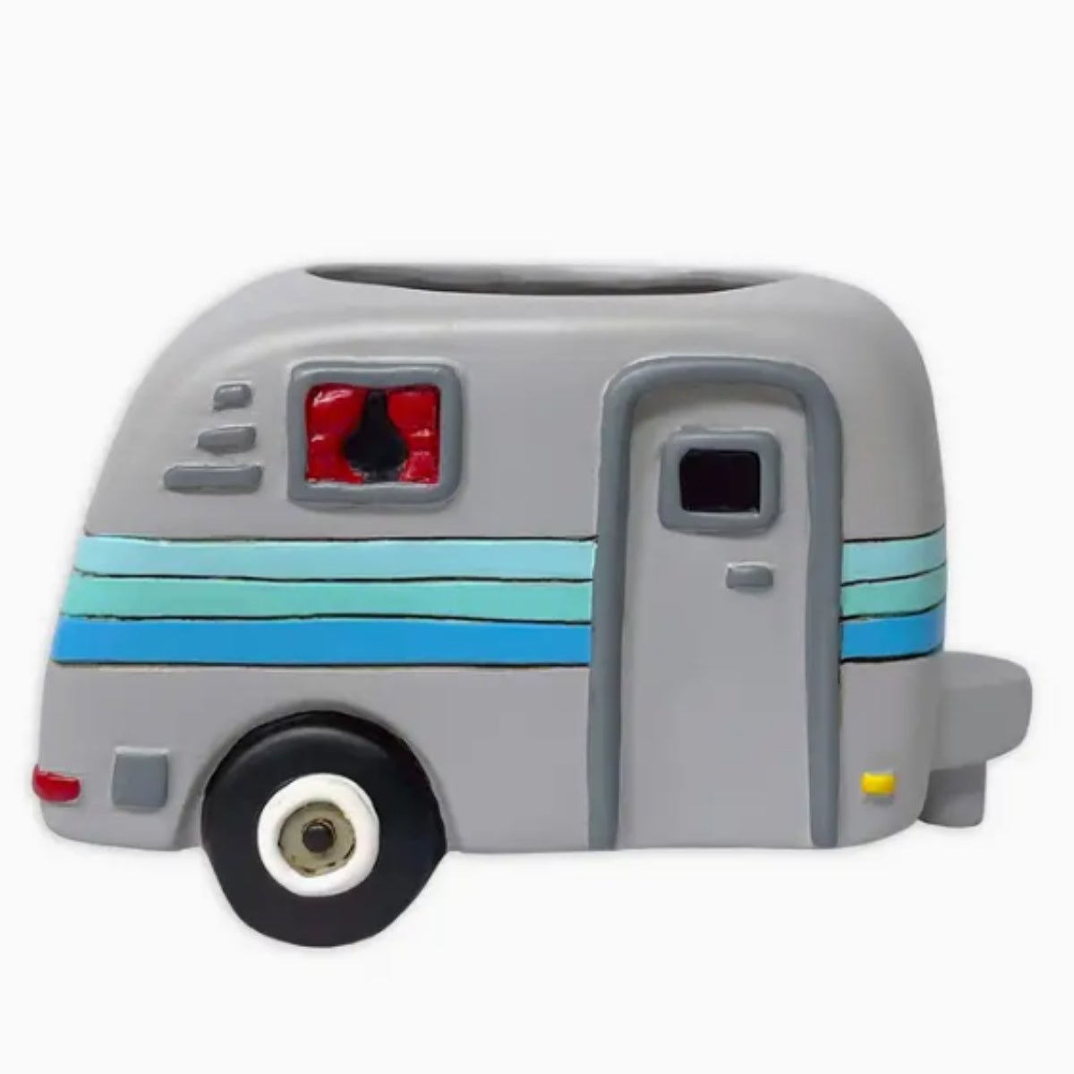Camper Life Planter - Polyresin Retro Pot - Oldboy&