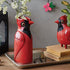 Cardinal Watering Can & Vase - Handcrafted Polyresin Décor - Oldboy&