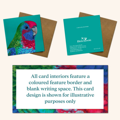 Clifford the Kookaburra Greeting Card - Oldboy&