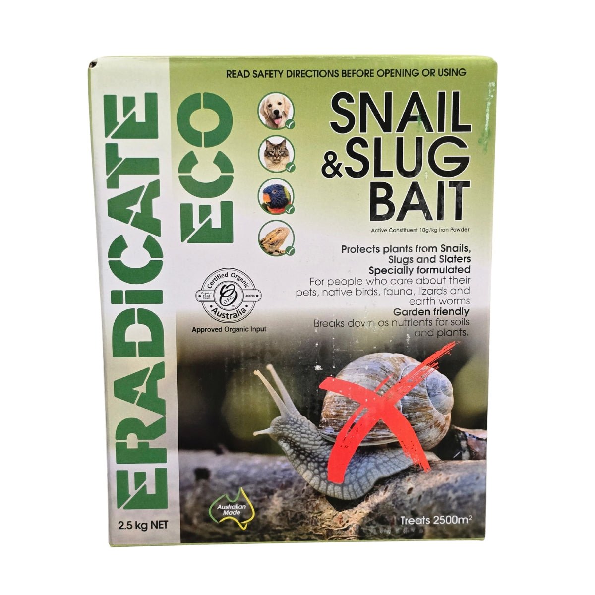 Eradicate Eco Snail &amp; Slug Bait | 1kg, 2.5kg and 25kg - Oldboy&
