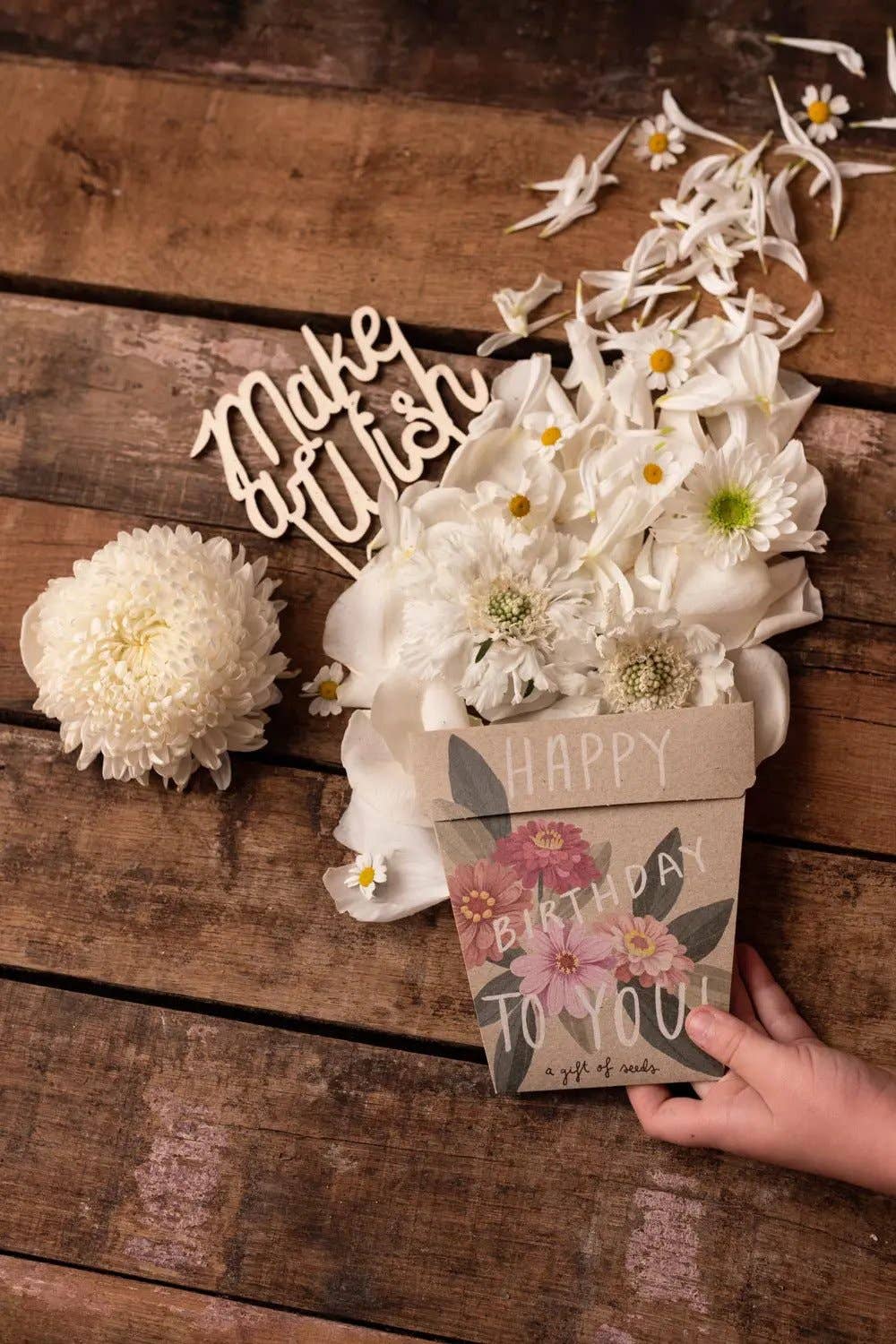 Happy Birthday Zinnia Gift of Seeds – A Blooming Celebration 🎉🌸 - Oldboy&