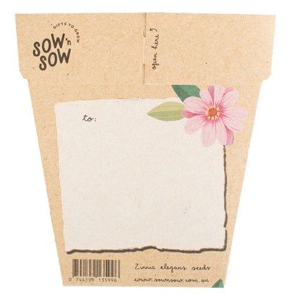 Happy Birthday Zinnia Gift of Seeds – A Blooming Celebration 🎉🌸 - Oldboy&