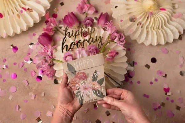 Happy Birthday Zinnia Gift of Seeds – A Blooming Celebration 🎉🌸 - Oldboy&