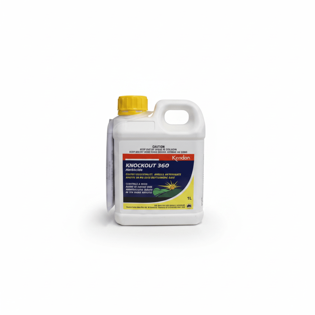 Kendon KnockOut 360 Glyphosate 360g/L | Broad - Spectrum Systemic Herbicide for Grass &amp; Broadleaf Weed Control - Oldboy&