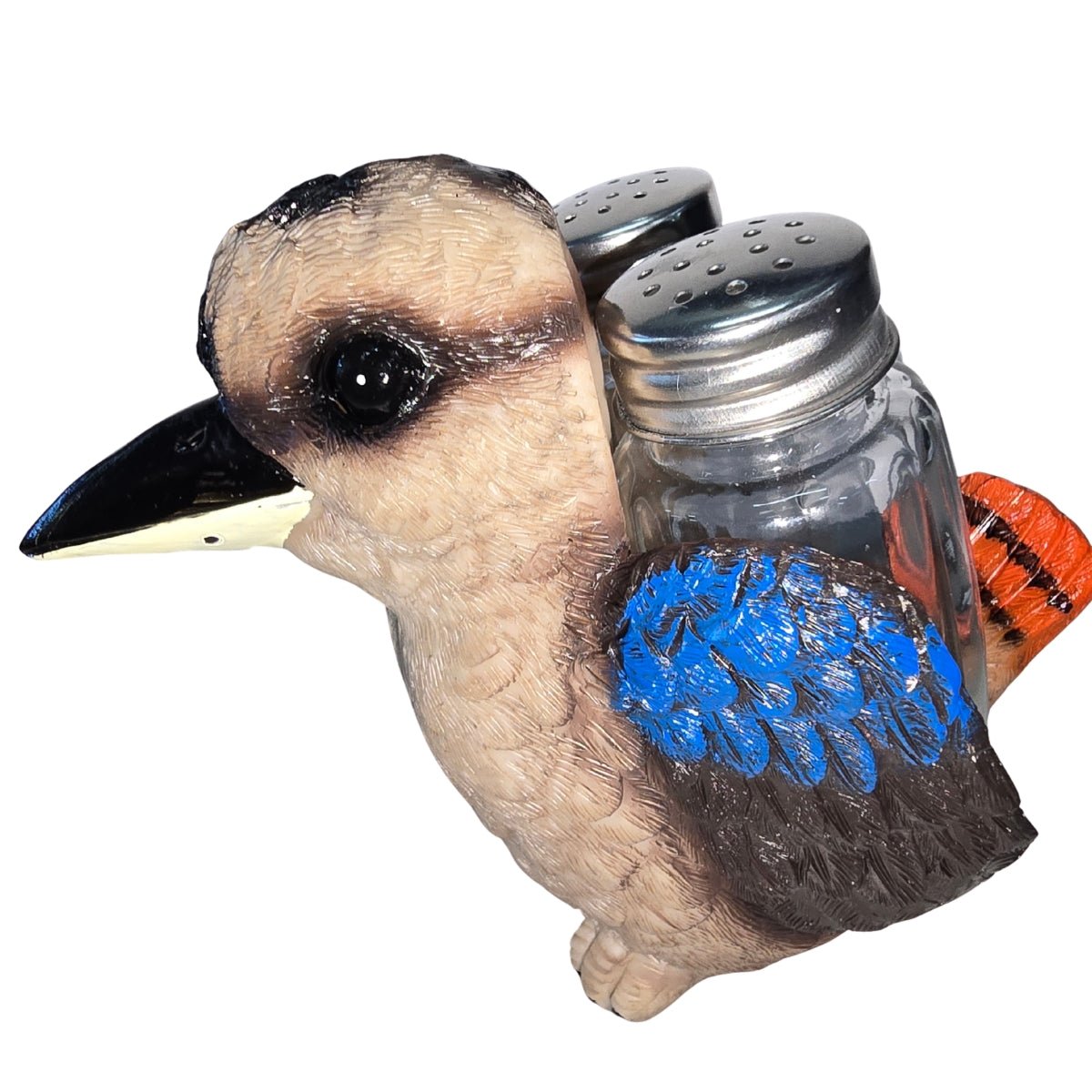 Kookaburra Salt &amp; Pepper Shakers – 12cm - Oldboy&